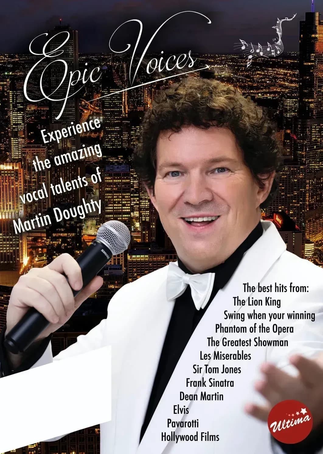 Weihnachtsunterhaltung mit dem Tenor Martin Doughty