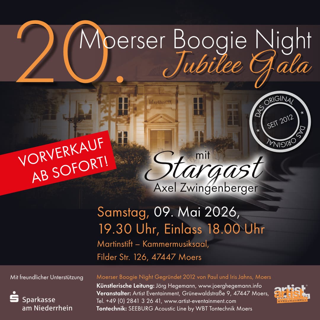 DIE Moerser Boogie Night - DAS Original seit 2012
