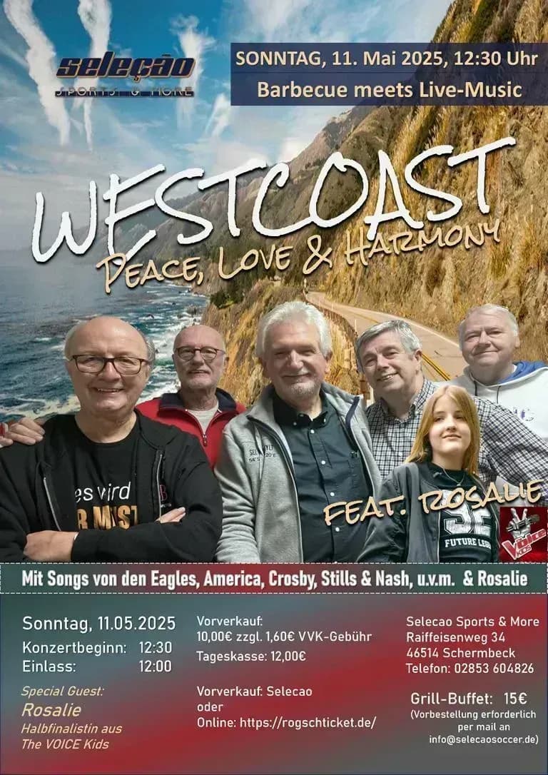 Acoustic Band mit mehrstimmigem harmonischen Satzgesang